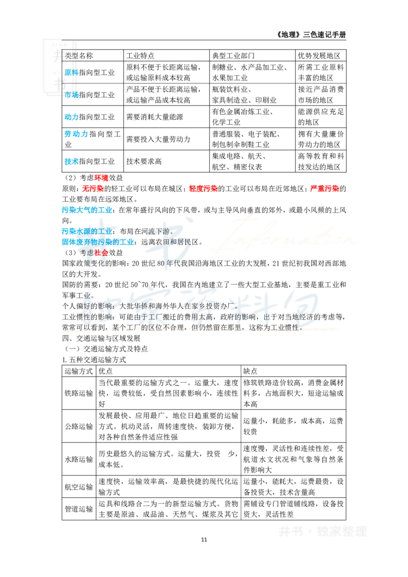 高中地理王炸秘籍2_教资_初高中2026教资_25下教师资格证_科三高中各科资料汇总_井书&middot;独家资料包高中各科资料汇总_井书&middot;独家资料包（高中）地理