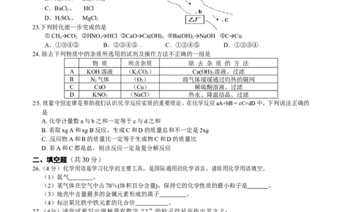 2010年甘肃省兰州市中考化学试卷(含答案)_中考真题_5.化学中考真题2015-2024年_地区卷_甘肃省_甘肃兰州化学08-21