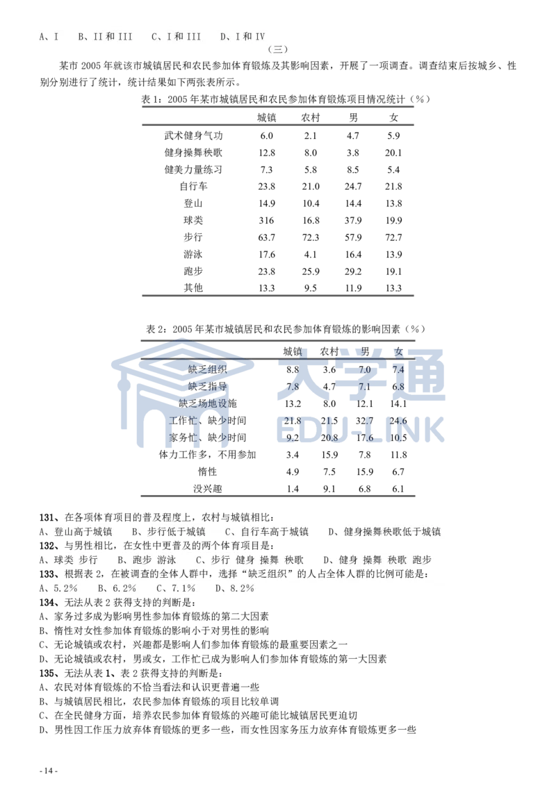 2008年国家公务员考试《行测》真题卷_2000-2025国考行测PDF