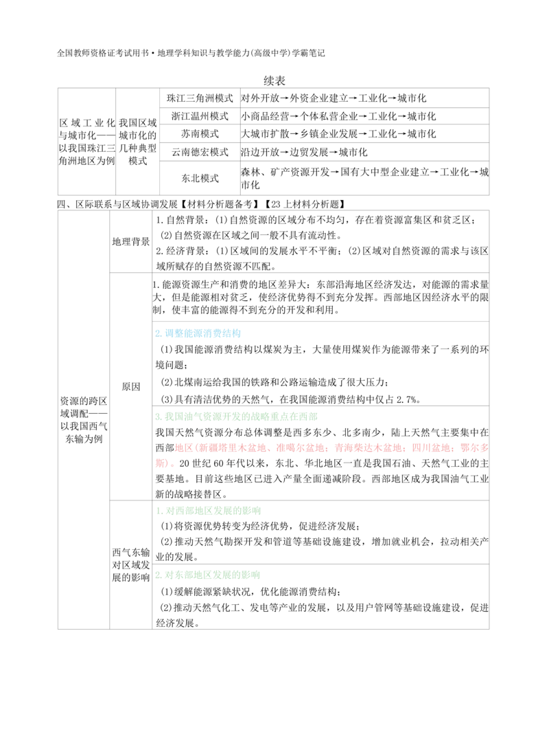 高中地理-学霸笔记119页(1)_教资_初高中2026教资_26上资料（持续更新）_高中科三_高中科目三资料包合集②_高中地理