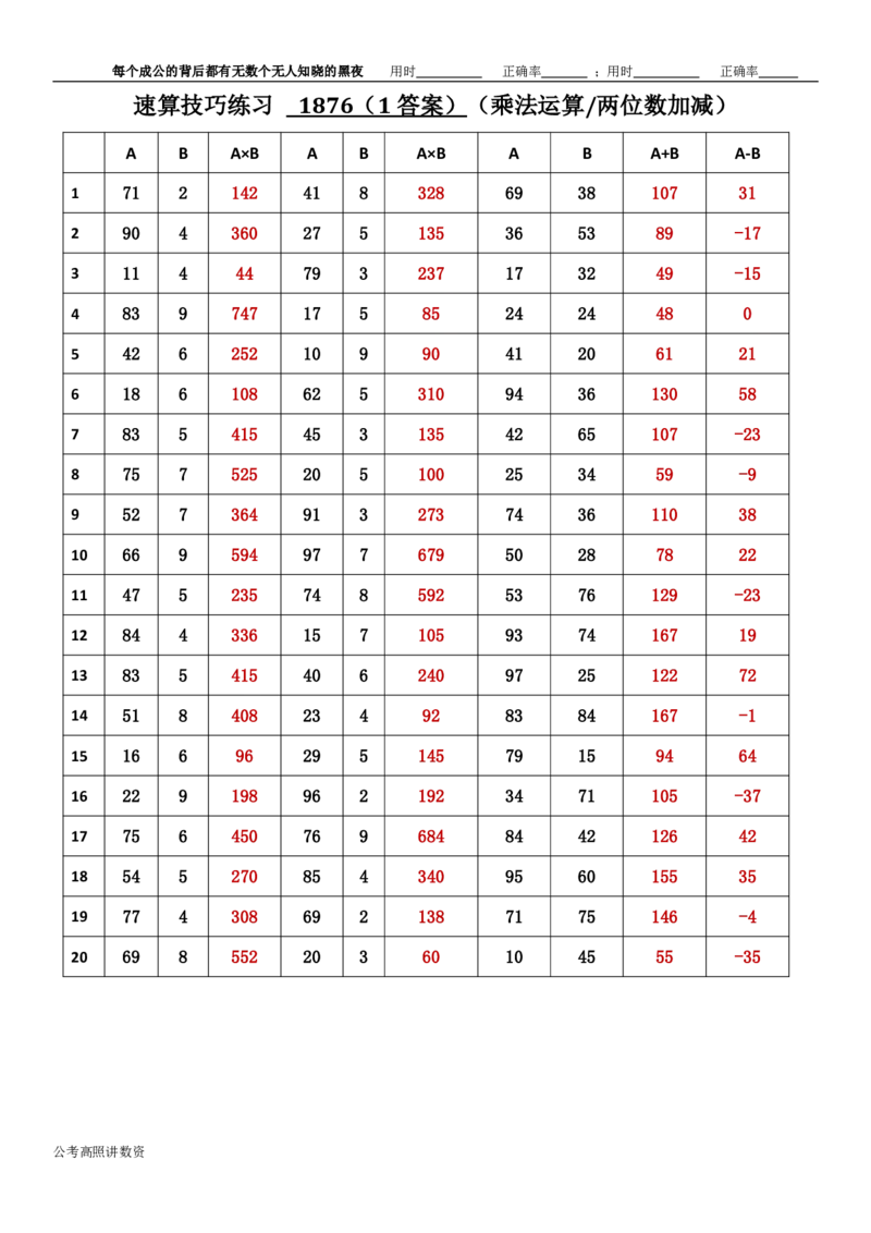 新速算1873-1882（答案版）_2026考公资料_（06）高照_高照资料分析速算_速算高照抖音速算直播课➕微（xq0615w）进交流群实时更新_速算每日打卡题