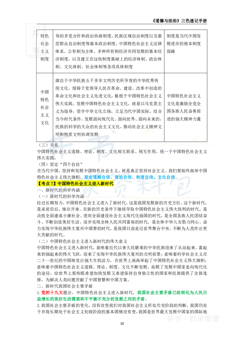 初中道法王炸秘籍2_教资_初高中2026教资_25下教师资格证_科三初中各科资料汇总_初中道法王炸秘籍