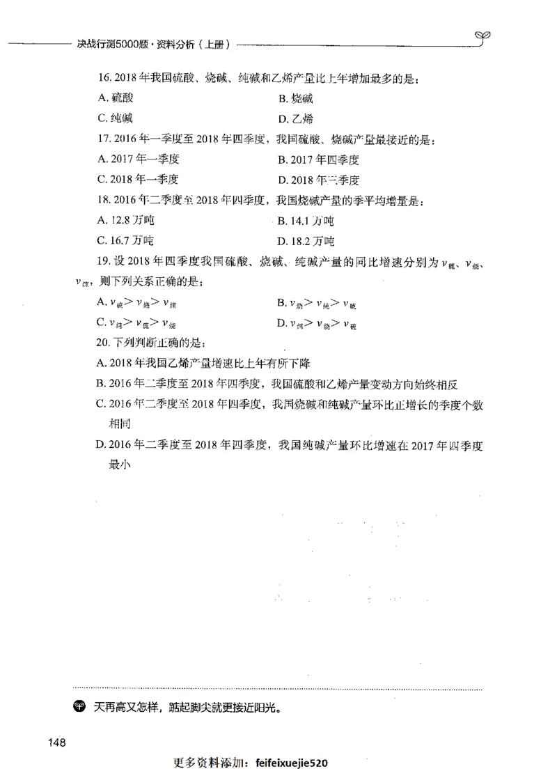 09资料分析（题本）_26吉林考备考资料包_11省考刷题包_04决战行测5000题_行测5000题2021年7月版次
