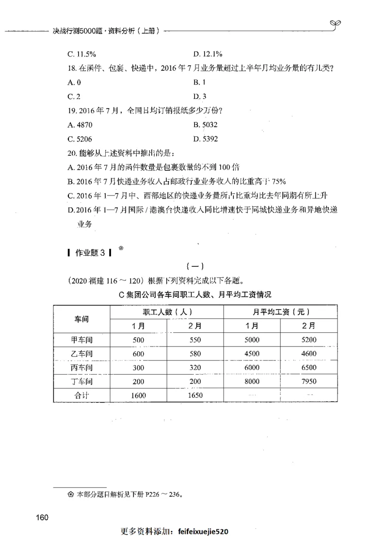 09资料分析（题本）_26吉林考备考资料包_11省考刷题包_04决战行测5000题_行测5000题2021年7月版次
