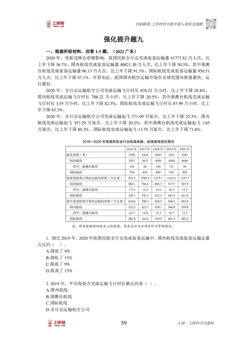 2025国省考资料分析提升讲义_2026考公资料_（28）上岸村合集（司马、章晓铭、王永恒、天晓、忠政、丁旭等）_2025合集_2司马合集_行测2025年上岸村司马行测满分提升课_讲义