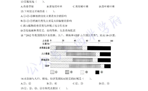 19年下-初中地理真题-题本_4-教培资料-26年最新资料-同步更新_初中高中教资_03科三专项（进去保存报考的学科即可）_01科目三FB网课、三色速记手册、知识点导图等推荐_初中
