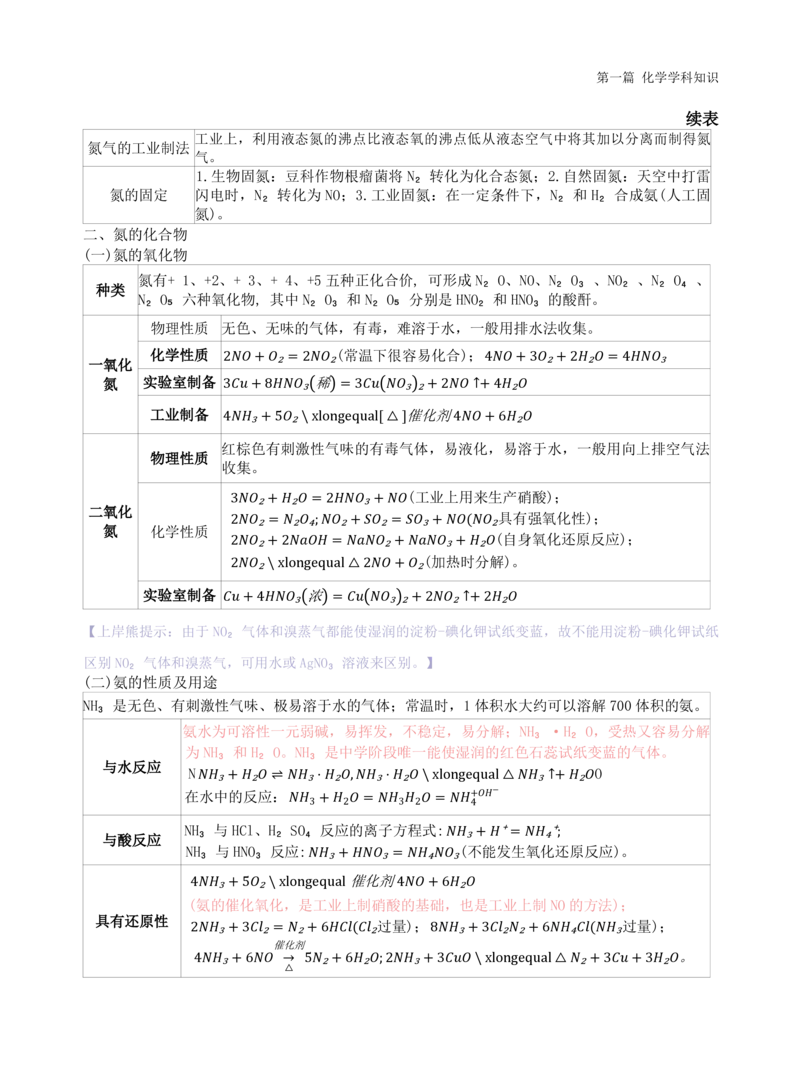 初中化学-学霸笔记111页_教资_初高中2026教资_26上资料（持续更新）_初中科三_初中科目三资料合集①_初中化学