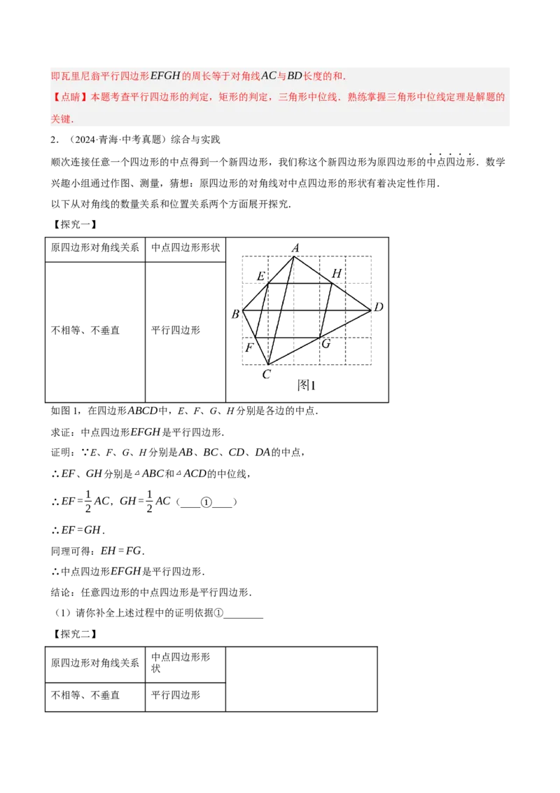 专题13特殊平行四边形（3大模块知识梳理+12个考点+6个重难点+2个易错点）（解析版）_2数学总复习_2025中考复习资料_2025年中考数学一轮知识梳理