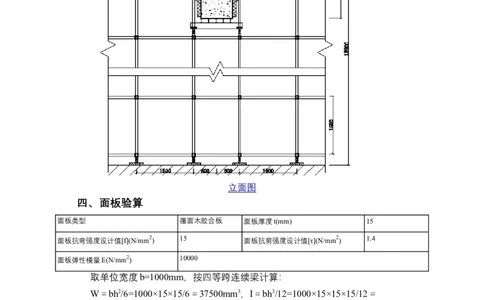 02--核心区800x2250梁模板（盘扣式，东西向）计算书_2020年公司级优秀施组方案_合肥维信诺项目-高大模板安全专项施工方案_03-计算书
