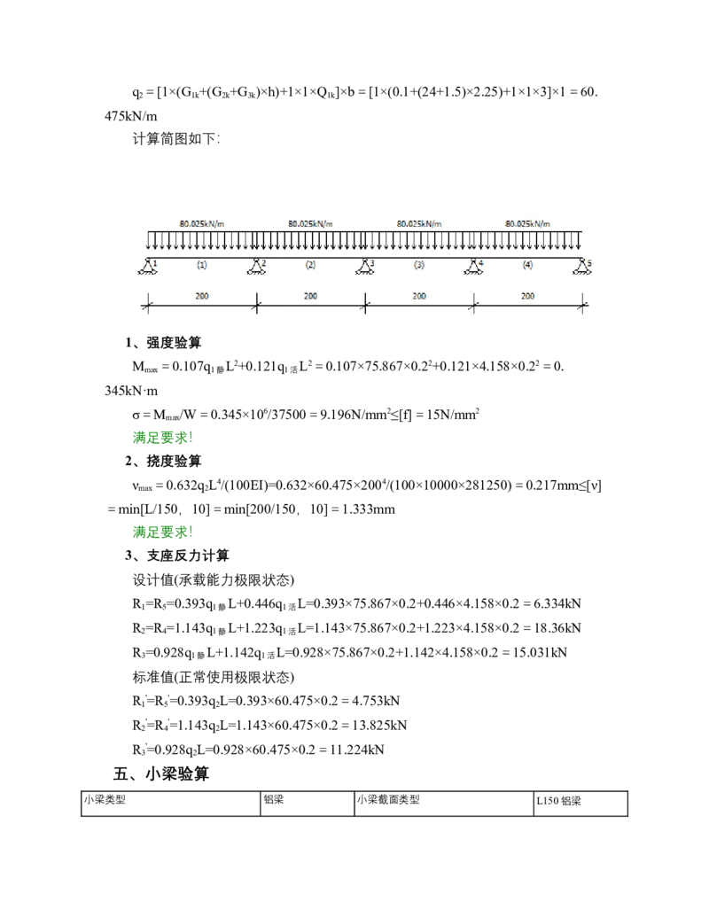 02--核心区800x2250梁模板（盘扣式，东西向）计算书_2020年公司级优秀施组方案_合肥维信诺项目-高大模板安全专项施工方案_03-计算书