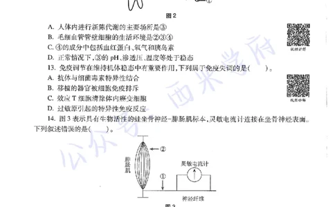 15年下-初中生物-真题及答案解析_4-教培资料-26年最新资料-同步更新_初中高中教资_03科三专项（进去保存报考的学科即可）_01科目三FB网课、三色速记手册、知识点导图等推荐