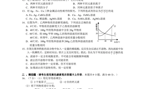 2010年云南省昆明市中考化学试题及答案(word)_中考真题_5.化学中考真题2015-2024年_地区卷_云南昆明中考化学09-22