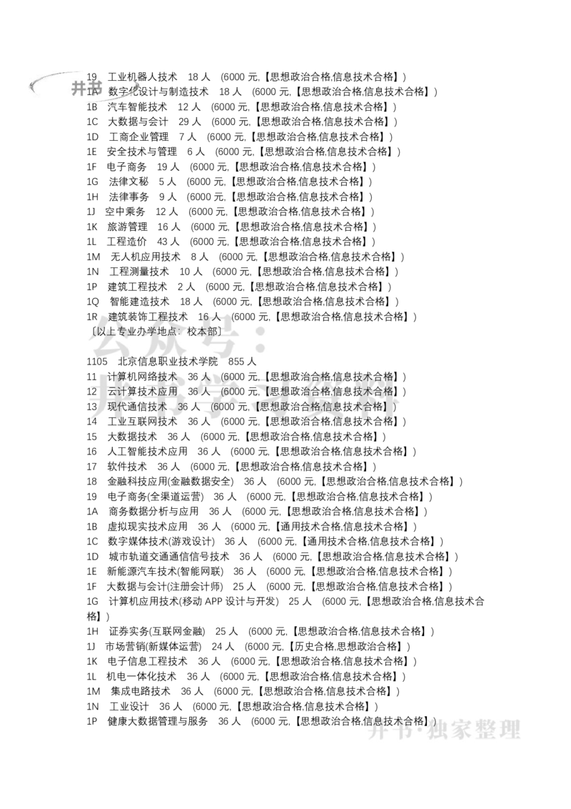 (专科)北京市2022年普通高等学校招生专业目录(普通类)（独家整理）_1.高考2025全国各省真题+答案_必看高考志愿填报价值2999_高考志愿填报_05-北京_北京高考录取数据-17-23年