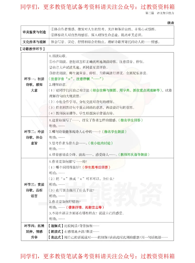 初中语文-教学设计_教资_初高中2026教资_26上资料（持续更新）_初中科三_初中科目三资料合集①_初中语文