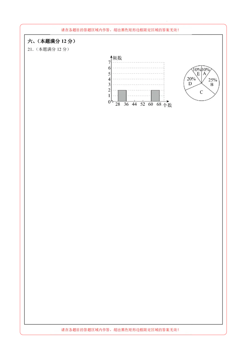 数学（安徽卷）（答题卡）_2数学总复习_赠送：2024中考模拟题数学_二模_数学（安徽卷）-：2024年中考第二次模拟考试
