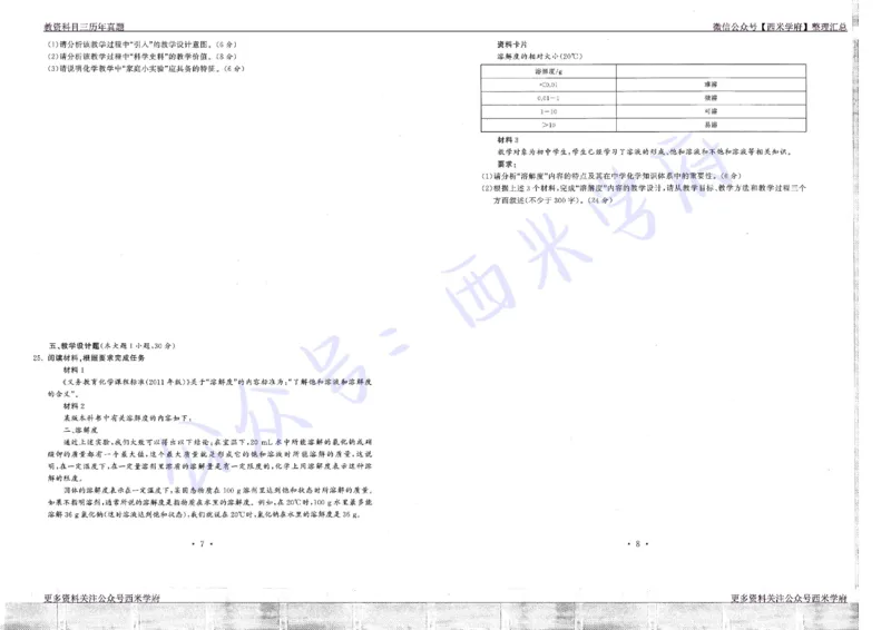 16年上-19年下-初中化学真题-题本_4-教培资料-26年最新资料-同步更新_初中高中教资_03科三专项（进去保存报考的学科即可）_01科目三FB网课、三色速记手册、知识点导图等推荐