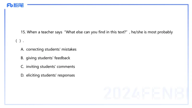 2024年上半年教师资格证考试《高中英语》_4-教培资料-26年最新资料-同步更新_初中高中教资_03科三专项（进去保存报考的学科即可）_初中_初中英语-通关资料包_2025年FB学科-英语