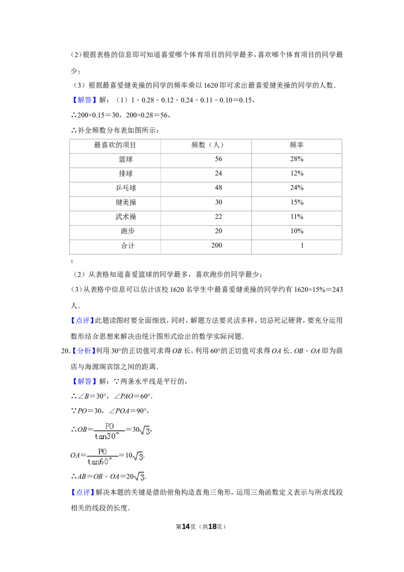 2010年山东省聊城市中考数学试卷_中考真题_2.数学中考真题2015-2024年_地区卷_山东省_山东聊城数学10-22