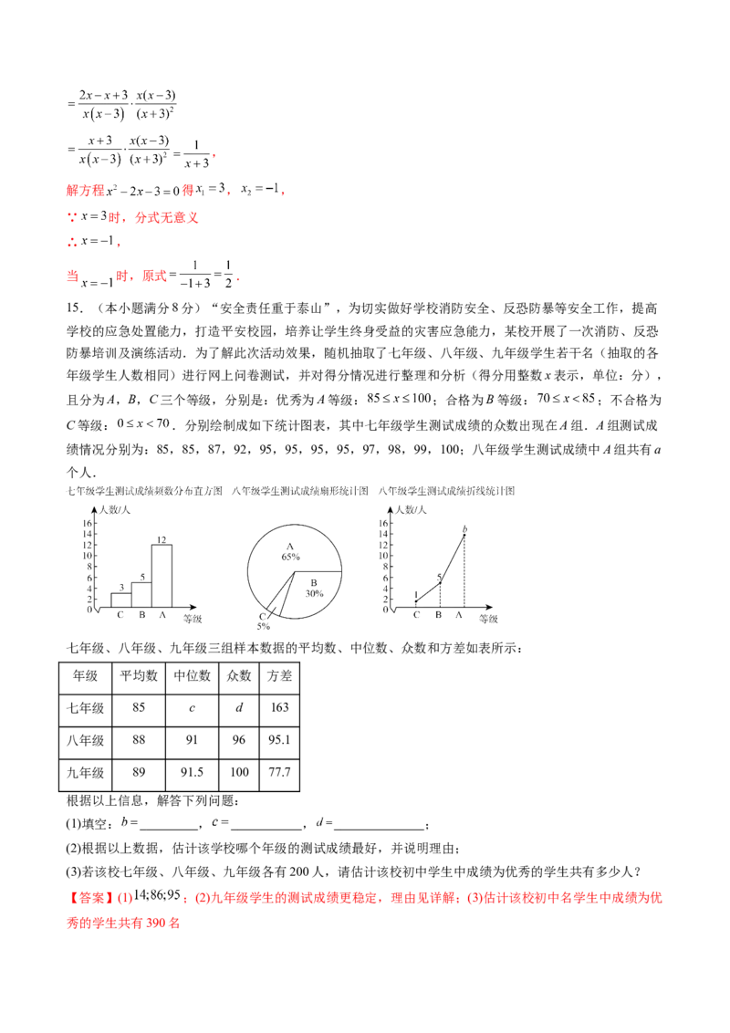 2024年中考押题预测卷02（成都卷）-数学（全解全析）_2数学总复习_赠送：2024中考模拟题数学_押题预测_2024年中考押题预测卷02（成都卷）-数学（含考试版、全解全析、参考答案、答题卡）