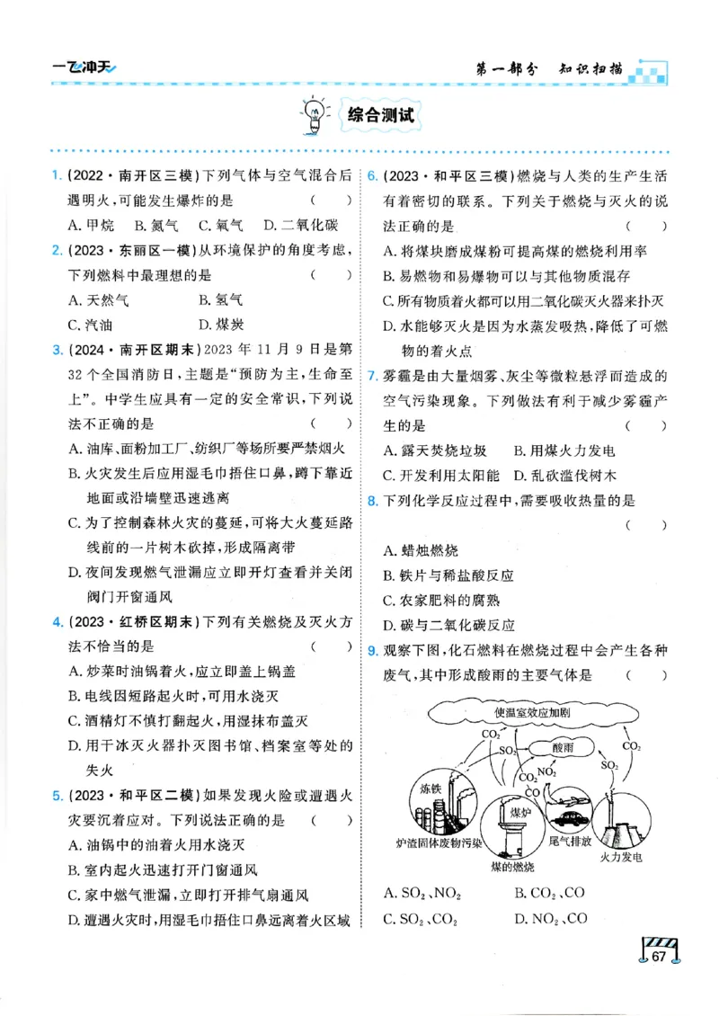 一飞冲天-中考专项精品试题分类-化学_《一飞冲天-中考专项》2026版_一飞冲天-中考专项（2026版）