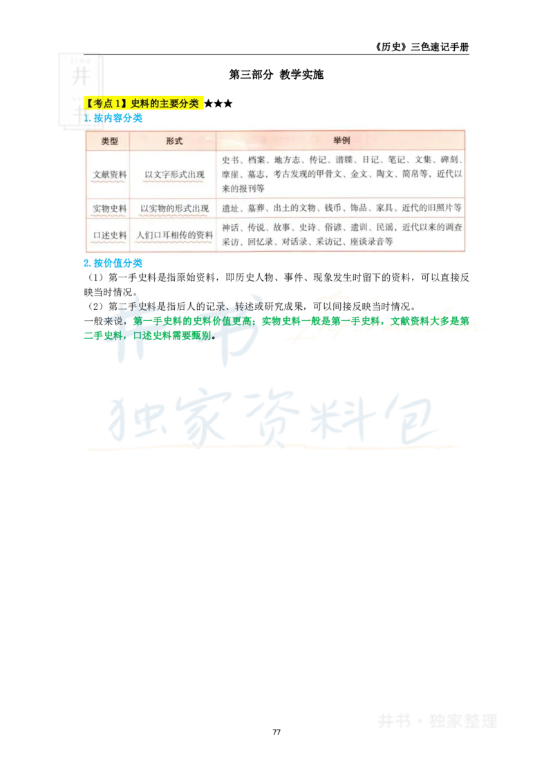 高中历史王炸秘籍13_教资_初高中2026教资_25下教师资格证_科三高中各科资料汇总_井书&middot;独家资料包高中各科资料汇总_井书&middot;独家资料包（高中）历史