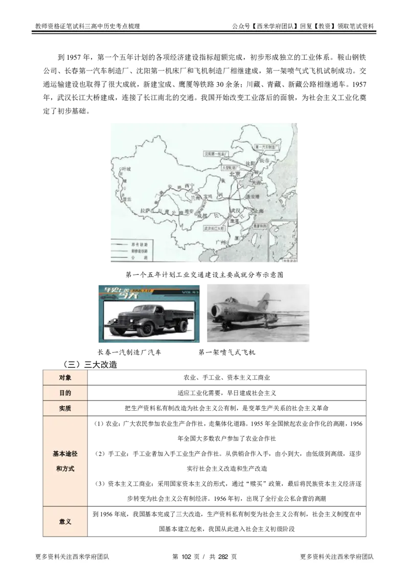 高中历史-考点梳理_教资_25下资料合集二_25下最新科三知识点汇编+思维导图-高中_11.历史_04.考点梳理