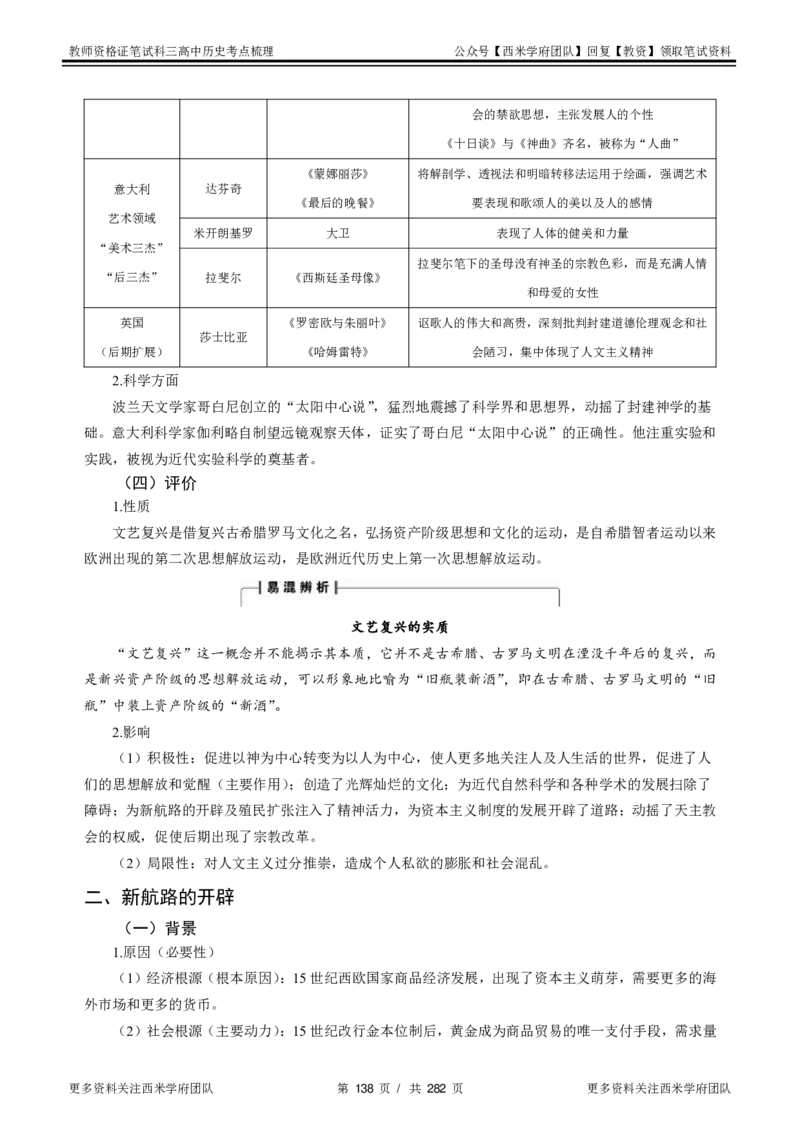 高中历史-考点梳理_教资_25下资料合集二_25下最新科三知识点汇编+思维导图-高中_11.历史_04.考点梳理