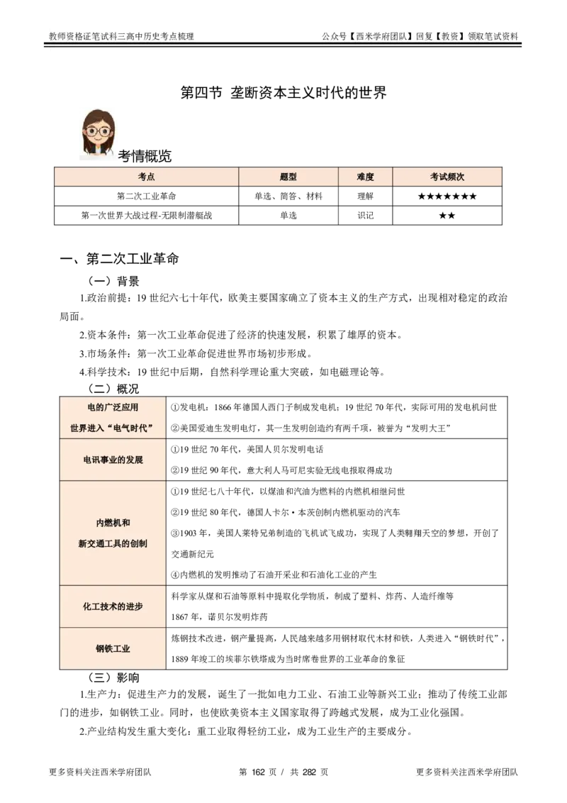 高中历史-考点梳理_教资_25下资料合集二_25下最新科三知识点汇编+思维导图-高中_11.历史_04.考点梳理