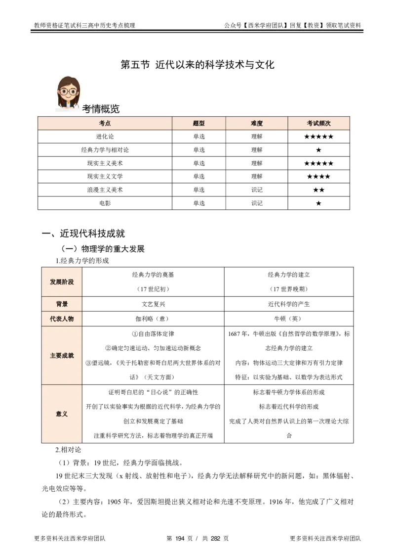 高中历史-考点梳理_教资_25下资料合集二_25下最新科三知识点汇编+思维导图-高中_11.历史_04.考点梳理