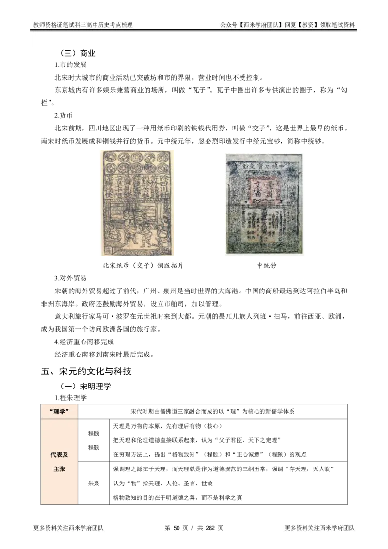 高中历史-考点梳理_教资_25下资料合集二_25下最新科三知识点汇编+思维导图-高中_11.历史_04.考点梳理