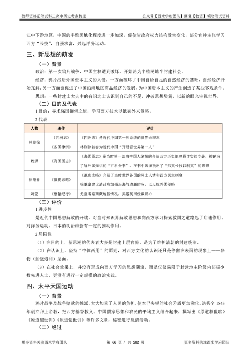高中历史-考点梳理_教资_25下资料合集二_25下最新科三知识点汇编+思维导图-高中_11.历史_04.考点梳理
