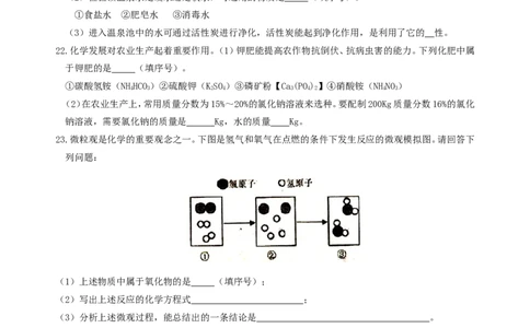 2013年山东省临沂市中考化学试题及答案_中考真题_5.化学中考真题2015-2024年_地区卷_山东省_临沂化学08-21