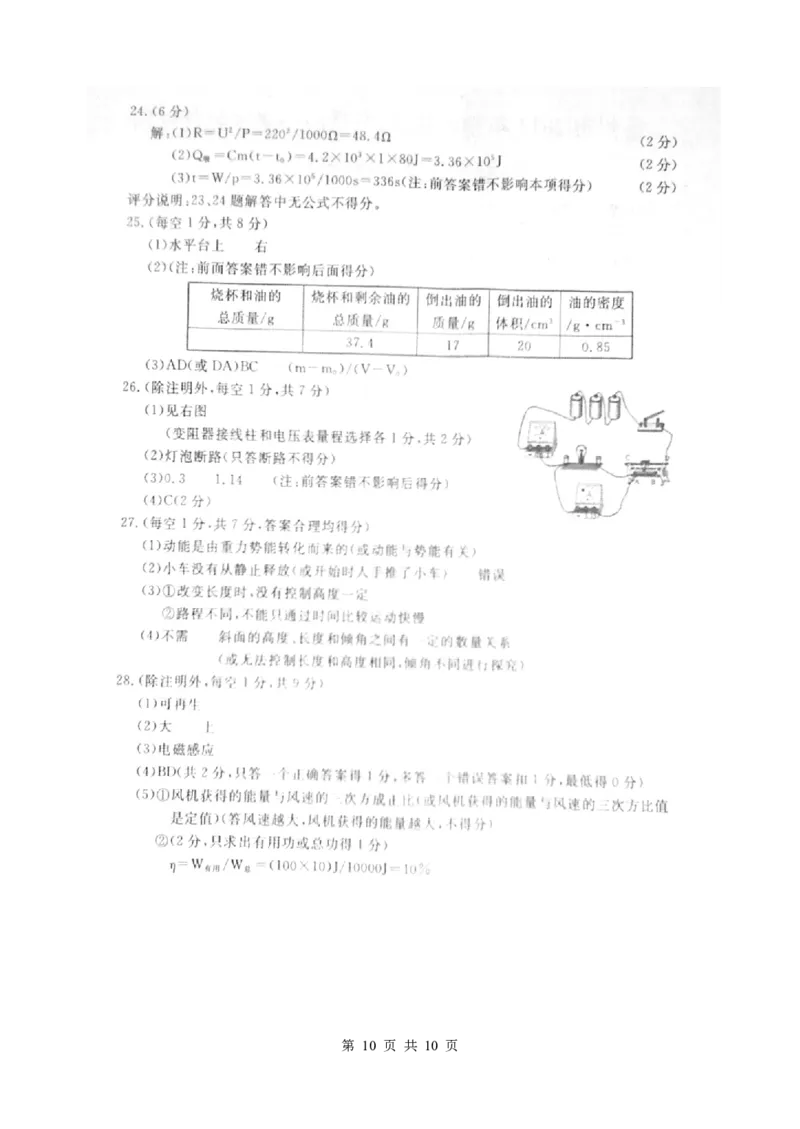 2013年扬州市中考物理试题和答案_中考真题_4.物理中考真题2015-2024年_地区卷_江苏省_扬州中考物理08-22