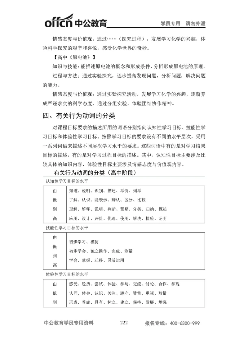 学科知识与教学能力-高中化学讲义332页_教资_33教资笔试历年真题汇总（科一+科二+科三）_科三真题_02高中科三各科电子资料包合集_化学（资料文档）_高中化学