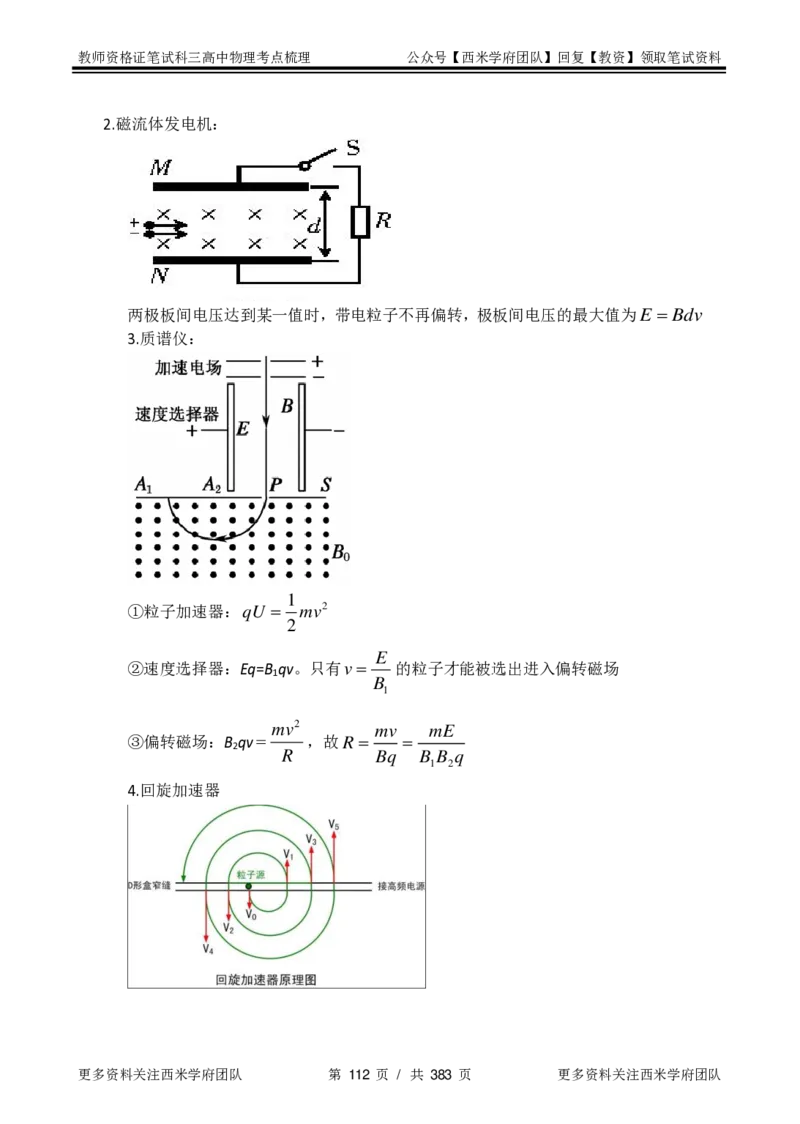 高中物理-考点梳理1_教资_25下资料合集二_25下最新科三知识点汇编+思维导图-高中_06.物理_04.考点梳理