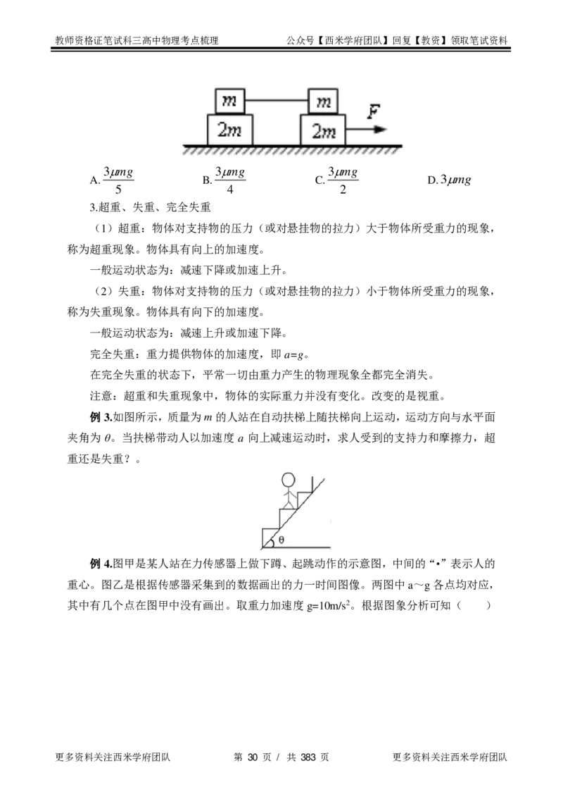 高中物理-考点梳理1_教资_25下资料合集二_25下最新科三知识点汇编+思维导图-高中_06.物理_04.考点梳理