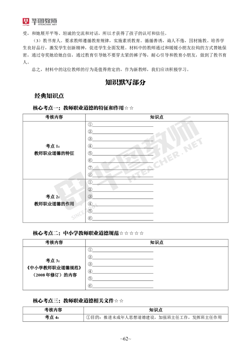 幼儿园综合素质公众号神奇喇叭_教资_25下资料合集一_0725下最新默写笔记