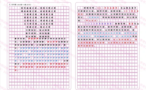 2025上教资w能模板（开头+标题）_4-教培资料-26年最新资料-同步更新_初中高中教资_2025上中学教资笔试_062025上教资笔试考前冲刺汇总_21、季老师作文模板