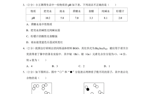 2008年四川省绵阳市中考化学试卷（学生版）_中考真题_5.化学中考真题2015-2024年_地区卷_四川省_绵阳化学2007-2021_绵阳化学07-21_PDF四川省绵阳卷中考化学pdf(赠送)