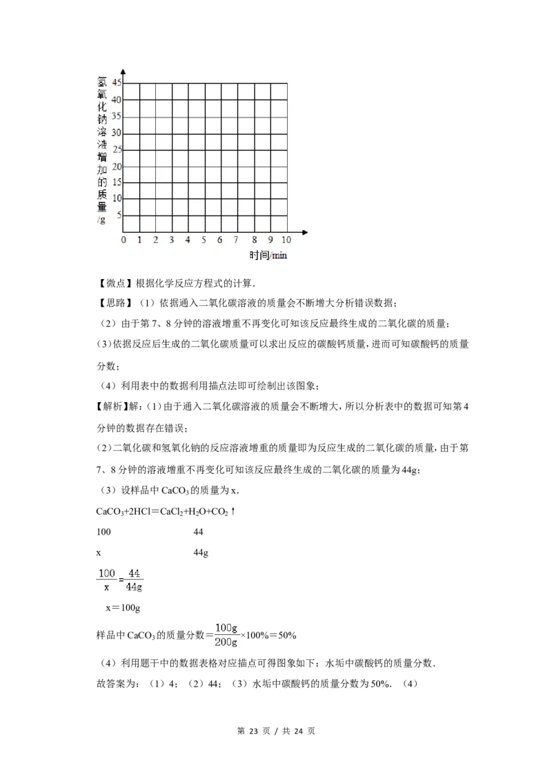 2013年广西桂林市中考化学试卷（教师版）_中考真题_5.化学中考真题2015-2024年_地区卷_广西省_广西桂林卷中考化学08-22_教师版
