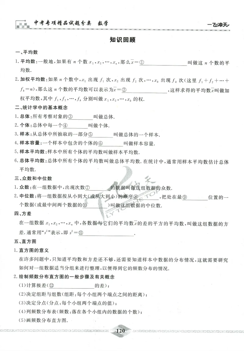 一飞冲天-中考专项精品试题分类-数学_《一飞冲天-中考专项》2026版_一飞冲天-中考专项精品试题分类（2024版）