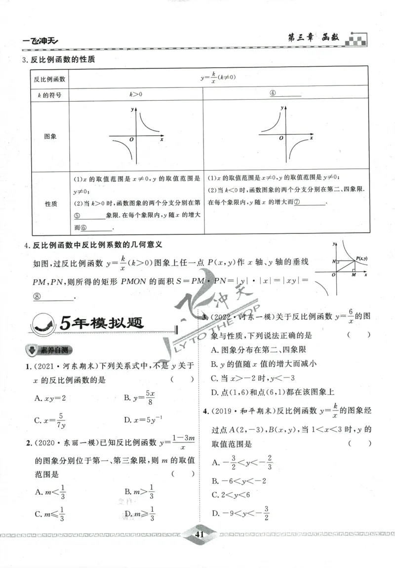 一飞冲天-中考专项精品试题分类-数学_《一飞冲天-中考专项》2026版_一飞冲天-中考专项精品试题分类（2024版）