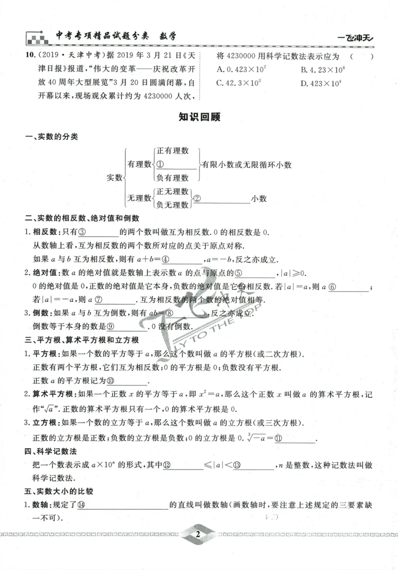 一飞冲天-中考专项精品试题分类-数学_《一飞冲天-中考专项》2026版_一飞冲天-中考专项精品试题分类（2024版）