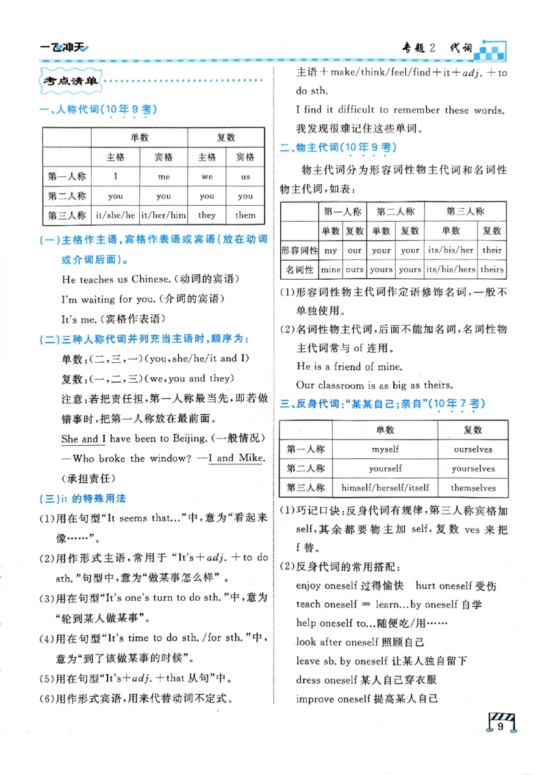 一飞冲天-中考专项精品试题分类-英语_《一飞冲天-中考专项》2026版_一飞冲天-中考专项（2026版）