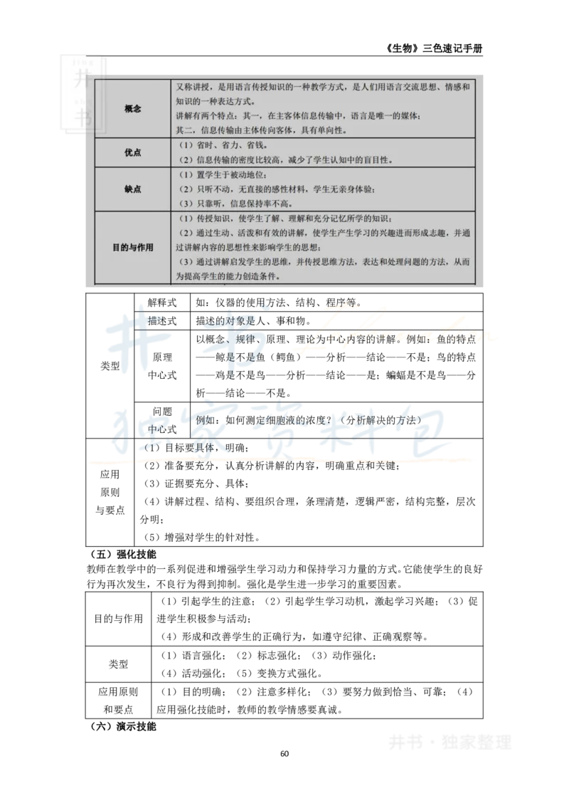 初中生物王炸秘籍9_教资_初高中2026教资_25下教师资格证_科三初中各科资料汇总_初中生物王炸秘籍