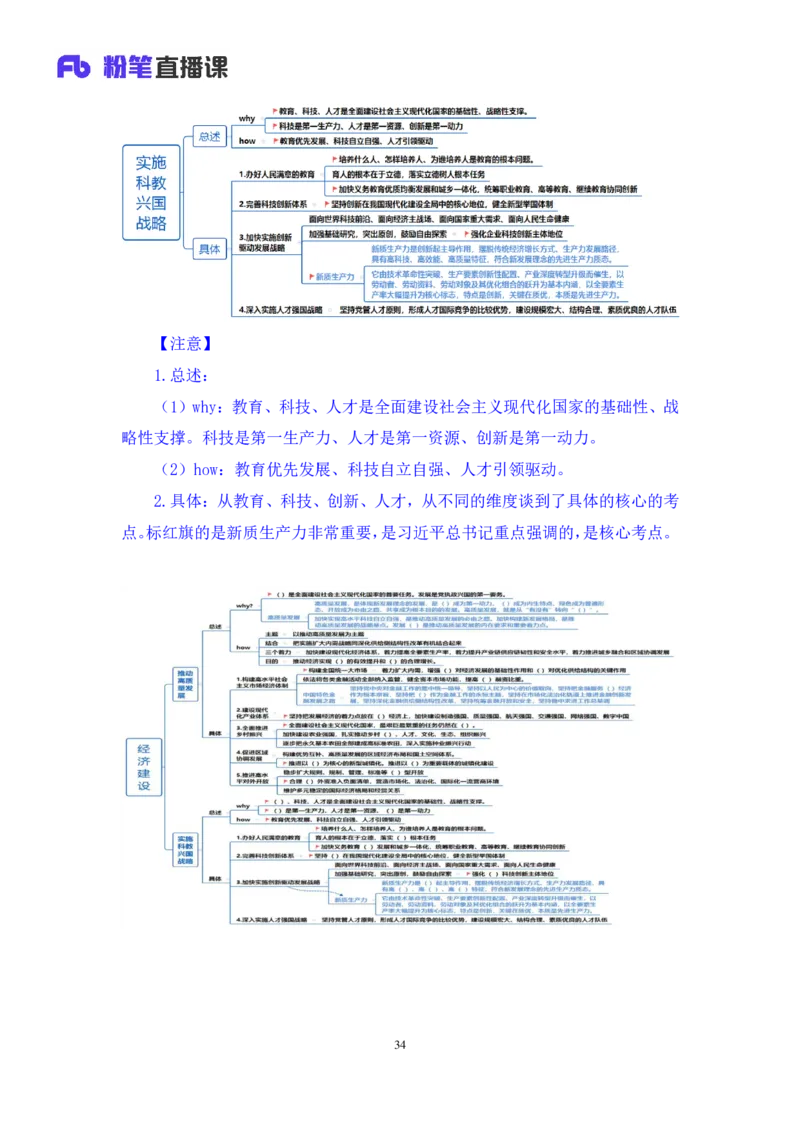 2024.10.26+政治理论－考点精讲－二十大报告3+张晓（讲义+笔记）（2025国考新变化政治理论拔高班）_2026考公资料_（49）政治理论合集_政治理论2025政治理论拔高班_笔记