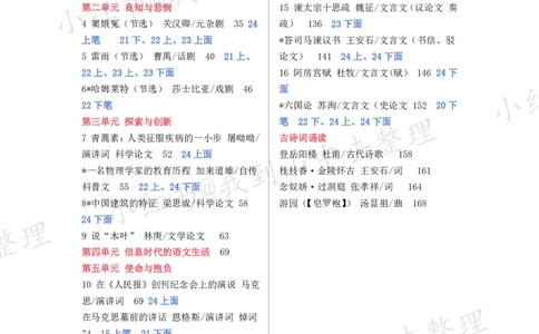 173页新版必修下册课文梳理文件@我到山中去_4-教培资料-26年最新资料-同步更新_初中高中教资_03科三专项（进去保存报考的学科即可）_12小某书热门博主（高中语文）