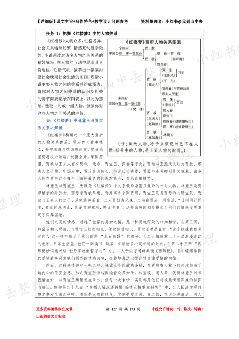 173页新版必修下册课文梳理文件@我到山中去_4-教培资料-26年最新资料-同步更新_初中高中教资_03科三专项（进去保存报考的学科即可）_12小某书热门博主（高中语文）