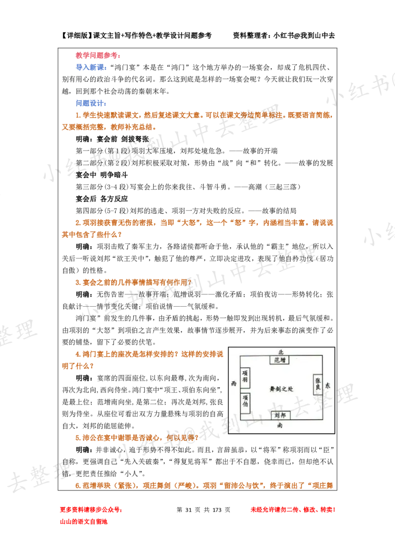 173页新版必修下册课文梳理文件@我到山中去_4-教培资料-26年最新资料-同步更新_初中高中教资_03科三专项（进去保存报考的学科即可）_12小某书热门博主（高中语文）