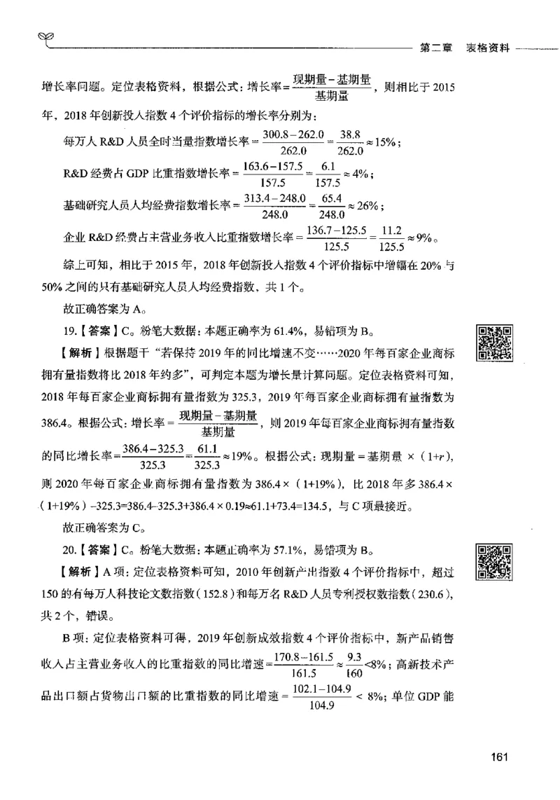 10资料分析（答案）2023年5月版_26吉林考备考资料包_11省考刷题包_04决战行测5000题_行测5000题2023年5月版次